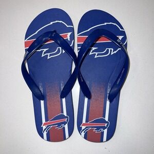 Buffalo Bills NFL Women's Flip Flops‎ Size 7.5-8 New W/o Tags